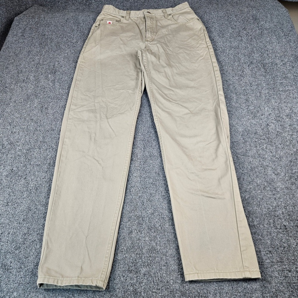 Rockies‎ Relaxed Fit Khaki Jeans Mens Vintage Western Cotton Pants RF052GW0